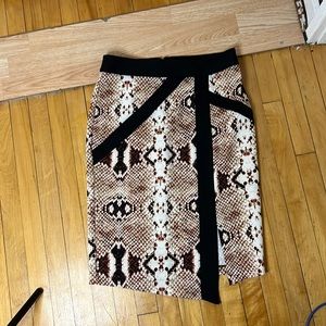 Snake Skin Pencil Skirt